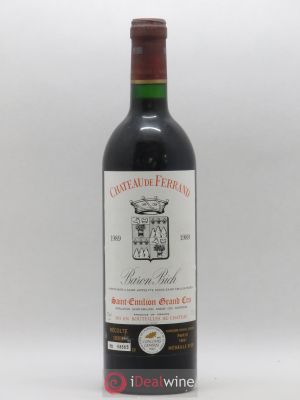 Château de Ferrand Grand Cru Classé  1989 - Lot of 1 Bottle