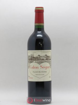 Château Calon Ségur 3ème Grand Cru Classé  2003 - Lot of 1 Bottle