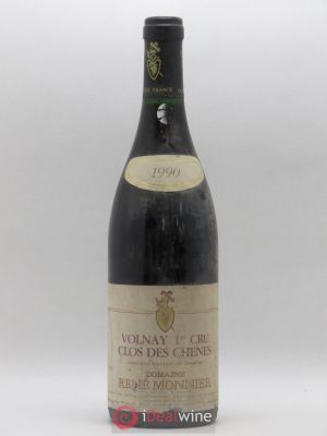 Volnay 1er Cru Clos des Chênes Domaine René Monnier 1990 - Lot de 1 Bouteille