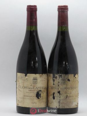 Clos des Lambrays Grand Cru Domaine des Lambrays  1989 - Lot of 2 Bottles
