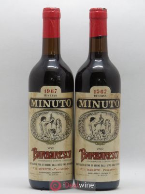 Barbaresco DOCG Riserva Minuto 1967 - Lot of 2 Bottles