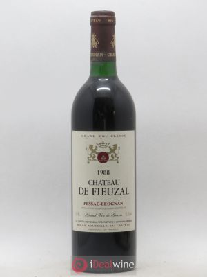 Château de Fieuzal Cru Classé de Graves  1988 - Lot of 1 Bottle