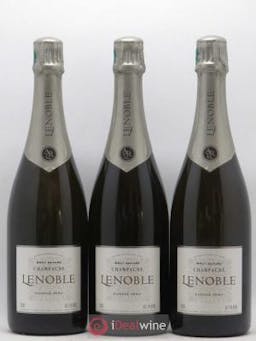 Champagne Brut Nature Lenoble  - Lot of 3 Bottles