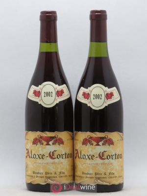 Aloxe-Corton Boudier Père et Fils 2002 - Lot de 2 Bouteilles