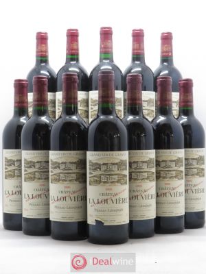 Château la Louvière  1995 - Lot of 12 Bottles