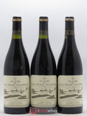 IGP Pays d'Hérault (Vin de Pays de l'Hérault) Mas De Daumas Gassac 1995 - Lot of 3 Bottles