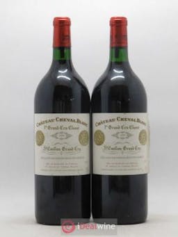 Château Cheval Blanc 1er Grand Cru Classé A  1999 - Lot of 2 Magnums