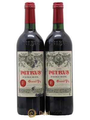 Petrus  2000 - Lot of 2 Bottles
