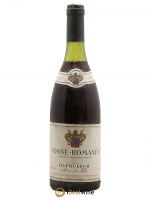 Vosne-Romanée Dufouleur Père et Fils 1987 - Lot of 1 Bottle
