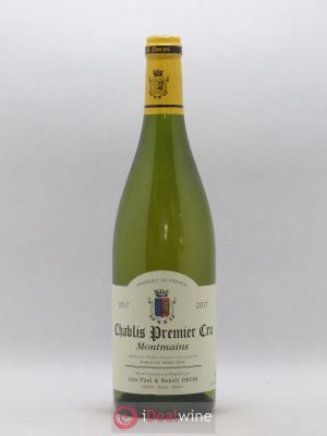 Chablis 1er Cru Montmains Jean-Paul & Benoît Droin (Domaine)  2017 - Lot of 1 Bottle