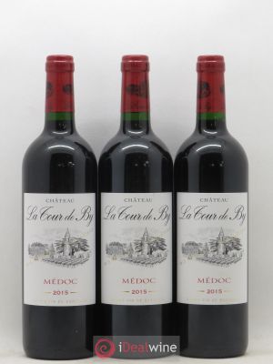 Château La Tour de By Cru Bourgeois  2015 - Lot of 3 Bottles