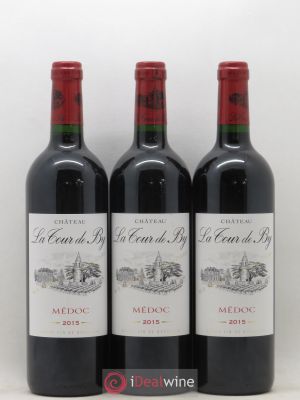 Château La Tour de By Cru Bourgeois  2015 - Lot of 3 Bottles