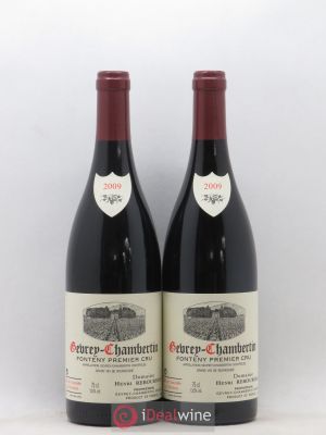 Gevrey-Chambertin 1er Cru Fonteny Henri Rebourseau (Domaine)  2009 - Lot of 2 Bottles