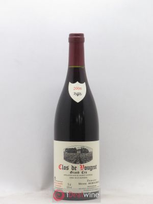 Clos de Vougeot Grand Cru Henri Rebourseau (Domaine)  2006 - Lot of 1 Bottle