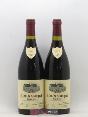 Clos de Vougeot Grand Cru Henri Rebourseau (Domaine)  1995 - Lot of 2 Bottles