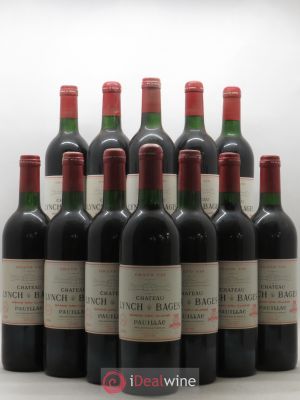 Château Lynch Bages 5ème Grand Cru Classé  1990 - Lot of 12 Bottles