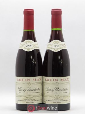 Gevrey-Chambertin Louis Max 1989 - Lot of 2 Bottles