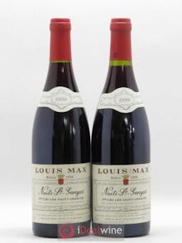 Nuits Saint-Georges 1er Cru Les Saint-Georges Louis Max 1990 - Lot of 2 Bottles