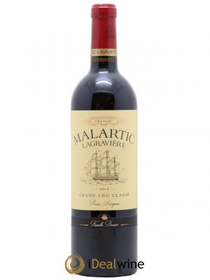 Château Malartic-Lagravière Cru Classé de Graves  2016 - Lot of 1 Bottle