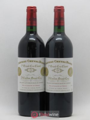 Château Cheval Blanc 1er Grand Cru Classé A  1998 - Lot de 2 Bouteilles