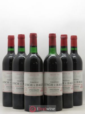 Château Lynch Bages 5ème Grand Cru Classé  1983 - Lot of 6 Bottles