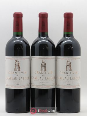 Château Latour 1er Grand Cru Classé  1999 - Lot de 3 Bouteilles