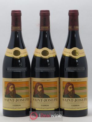 Saint-Joseph Lieu-dit Saint-Joseph Guigal  2016 - Lot of 3 Bottles