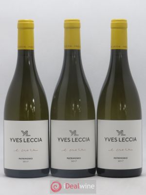 Patrimonio E. Croce Yves Leccia  2017 - Lot of 3 Bottles