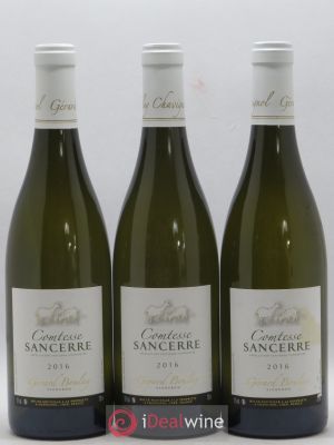 Sancerre Comtesse Gérard Boulay (Domaine)  2016 - Lot of 3 Bottles