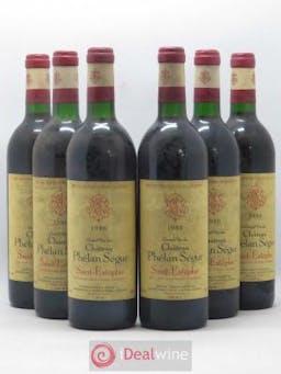 Château Phélan Ségur  1989 - Lot of 6 Bottles