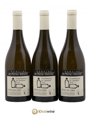 Côtes du Jura En Levrette Marnes Blanches  2018 - Lot of 3 Bottles