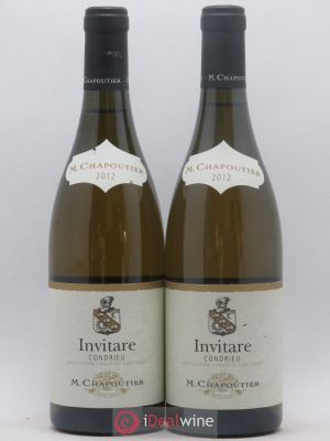 Condrieu Invitare Chapoutier  2012 - Lot of 2 Bottles