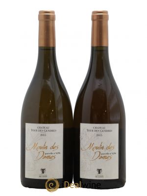 Bergerac Château Tour des Gendres Moulin des Dames Famille de Conti  2015 - Lot of 2 Bottles
