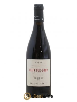 Saumur Clos Tue-Loup Arnaud Lambert  2016 - Lot of 1 Bottle