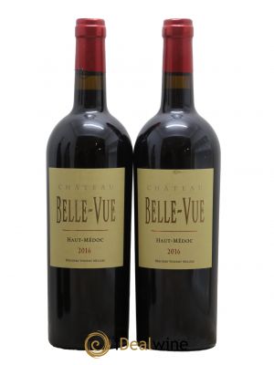 Château Belle-Vue  2016 - Lot of 2 Bottles