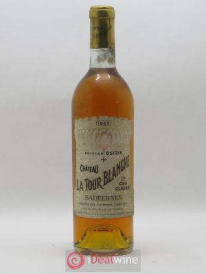 Château la Tour Blanche 1er Grand Cru Classé  1967 - Lot of 1 Bottle