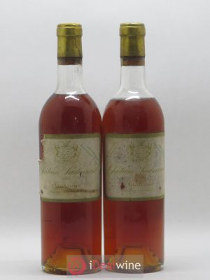 Château Suduiraut 1er Grand Cru Classé  1970 - Lot of 2 Bottles