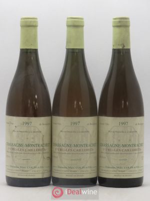 Chassagne-Montrachet 1er Cru Les Caillerets Domaine Marc Colin & Fils  1997 - Lot of 3 Bottles