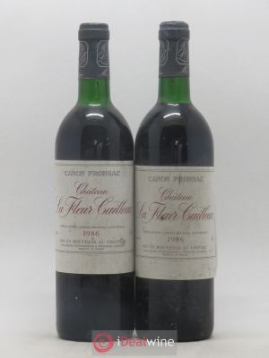 Canon-Fronsac La Fleur Cailleau 1986 - Lot of 2 Bottles