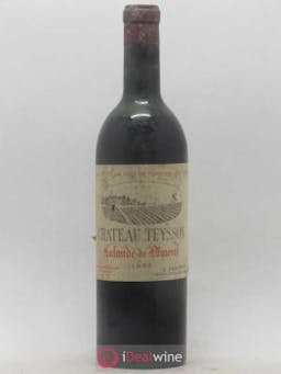 Lalande-de-Pomerol Château Teysson 1955 - Lot of 1 Bottle