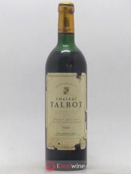 Château Talbot 4ème Grand Cru Classé  1986 - Lot of 1 Bottle
