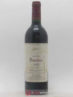 Madiran Vieilles Vignes Château Bouscassé - Alain Brumont  1992 - Lot of 1 Bottle