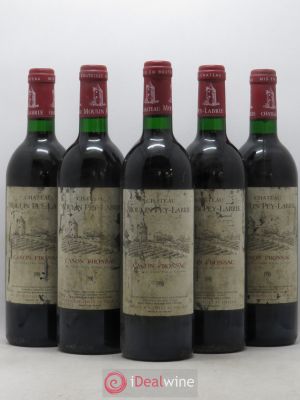 Château Moulin Pey-Labrie  1990 - Lot of 5 Bottles