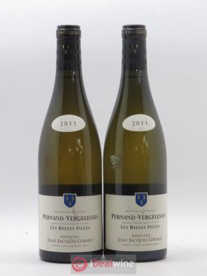 Pernand-Vergelesses Les Belles Filles Domaine Jean-Jacques Girard 2011 - Lot of 2 Bottles