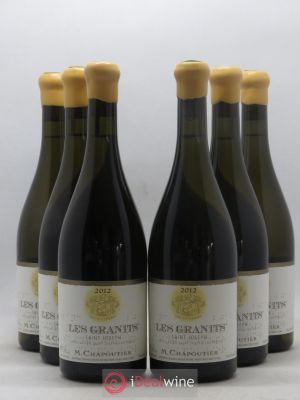 Saint-Joseph Les Granits Chapoutier  2012 - Lot of 6 Bottles