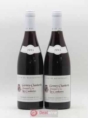 Gevrey-Chambertin 1er Cru Les Combottes Georges Lignier et Fils 2015 - Lot of 2 Bottles