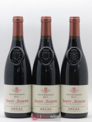 Saint-Joseph Les Challeys Delas Frères  2011 - Lot of 3 Bottles