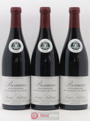 Beaune 1er Cru Vignes Franches Louis Latour  2009 - Lot de 3 Bouteilles