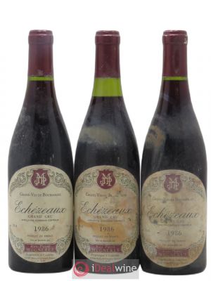 Echezeaux Grand Cru Domaine Jean-Pierre Mugneret  1986 - Lot of 3 Bottles