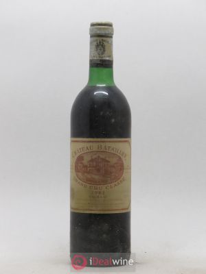 Château Batailley 5ème Grand Cru Classé  1981 - Lot of 1 Bottle
